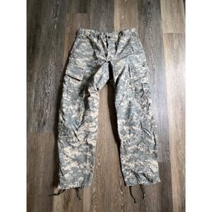 US Military ACU Digital Camo Cargo Pants Mens Medium Regular Grey Good Tactical